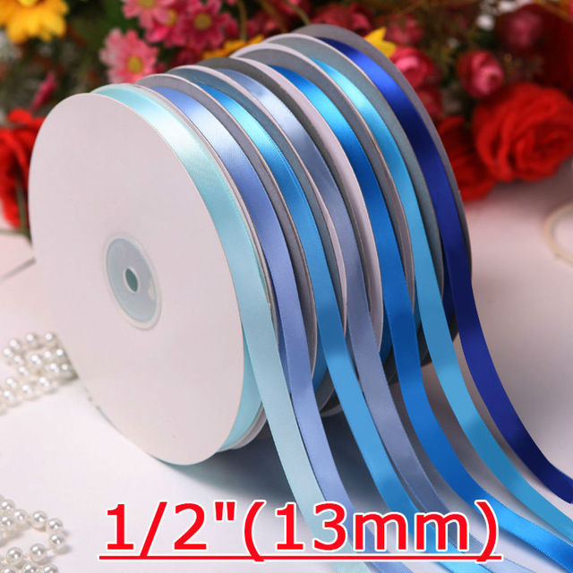 1/2 Inch Single Face Satin Ribbon 100 Yards for Gift Wrapping