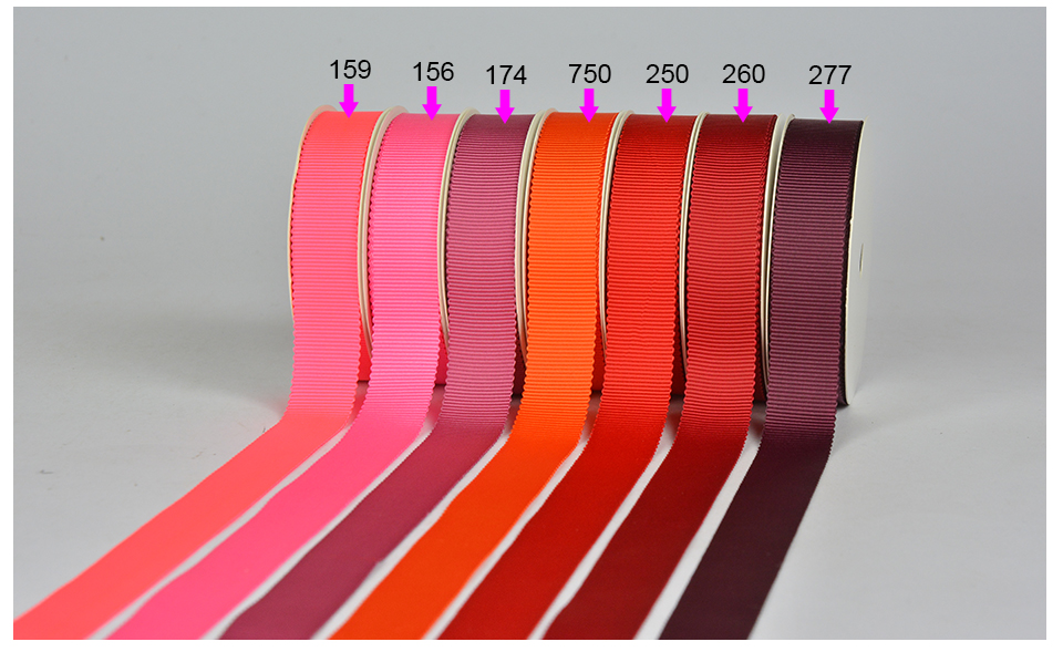 wholesale petersham ribbon by the roll 12 sizes 49 colors for choosing