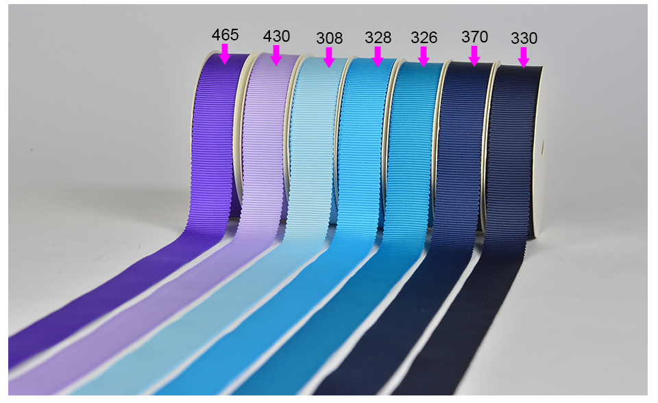 wholesale petersham ribbon by the roll 12 sizes 49 colors for choosing -  RibbonBuy